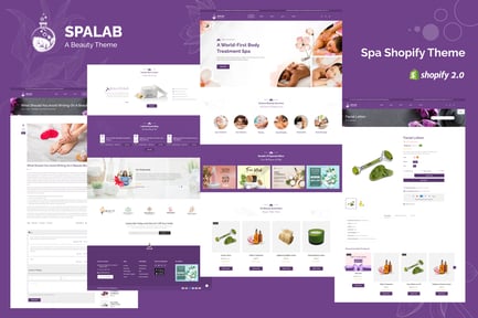 Spa Lab - Spa & Beauty Cosmetics Shop ShopifyTheme