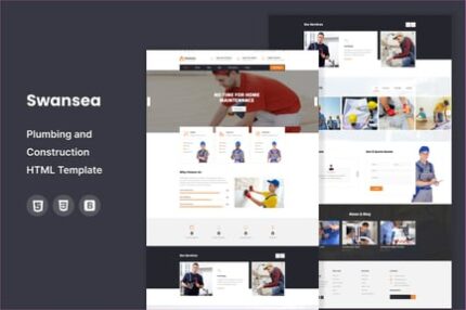Swansea - Plumbing and Construction HTML Template