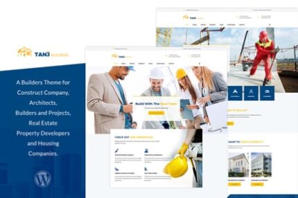 Tanj - Architecture Construction WordPress Theme