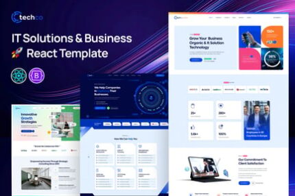 Techco - IT Solutions & Business React Template