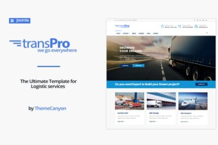 TransPro - Transport & Trucking Logistics Joomla T