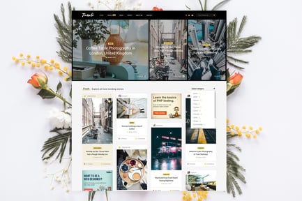 Tumli - Personal Masonry WordPress Theme