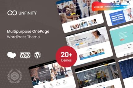 Unfinity - One Page WordPress Theme