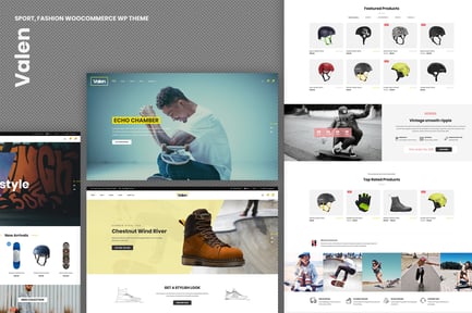 Valen - Sport Fashion WooCommerce WordPress Theme