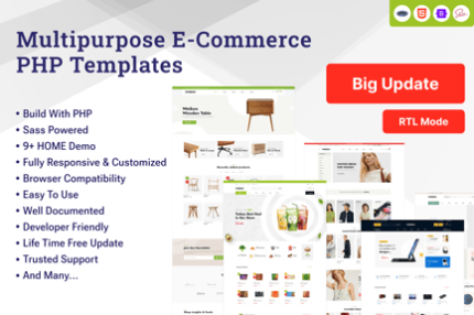 Weiboo - eCommerce PHP Template