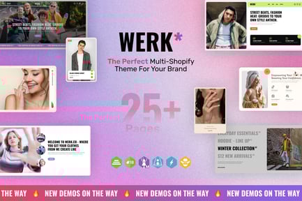 Werk - Clothing Shopify Theme OS 2.0
