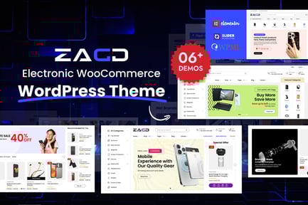 Zagg - Electronics WooCommerce WordPress Theme