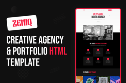 Zeniq - Creative Agency & Portfolio HTML Template